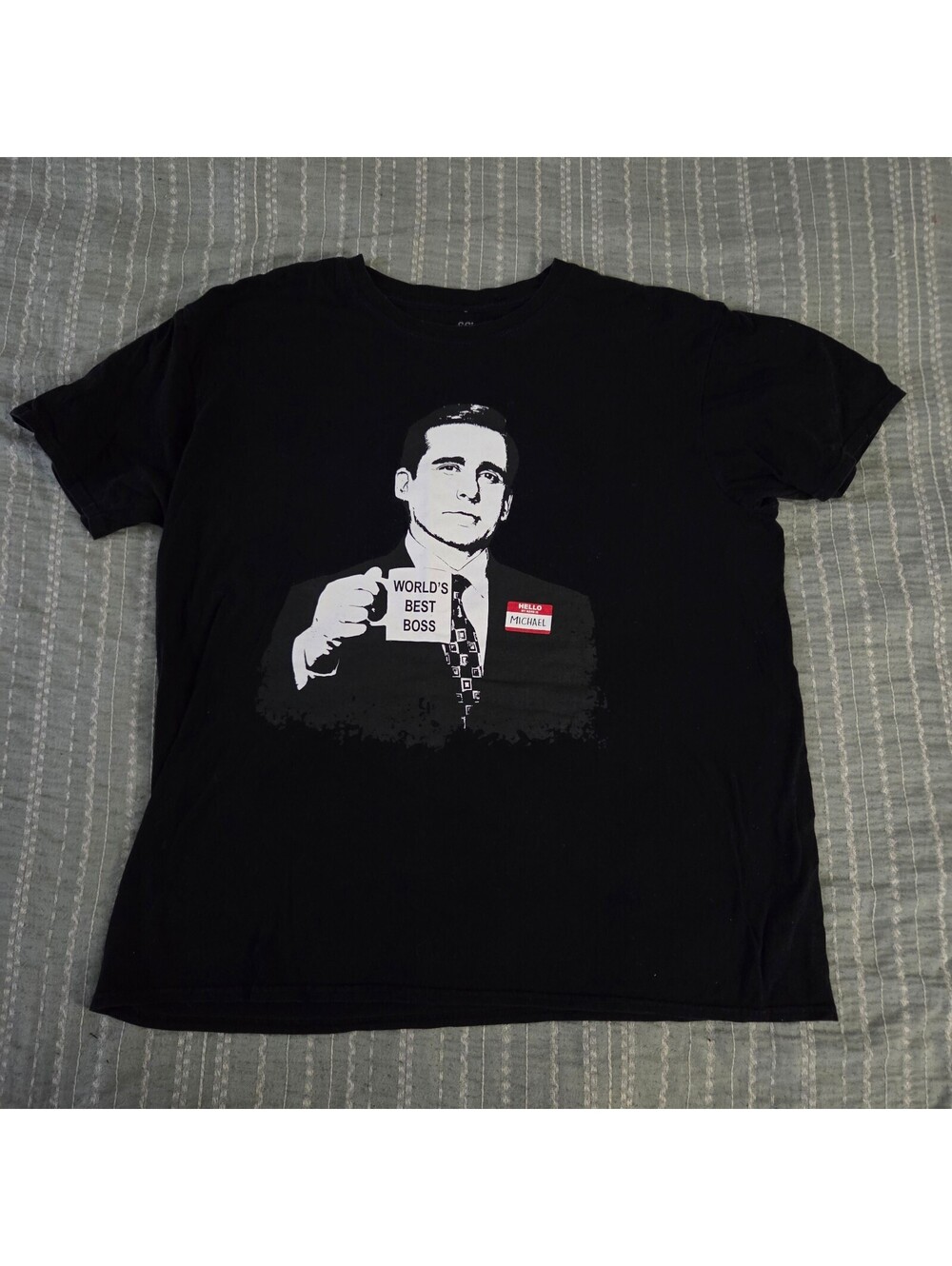 The Office Michael Scott black graphic T shirt XL